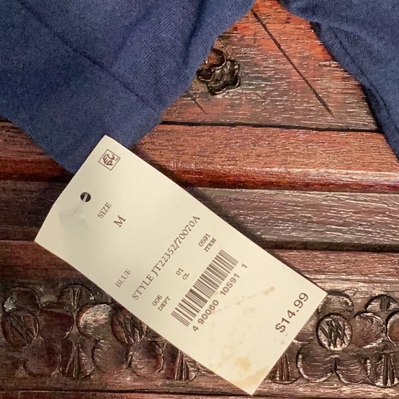 Modern Lux navy graffiti t-shirt size medium - Picture 6 of 7